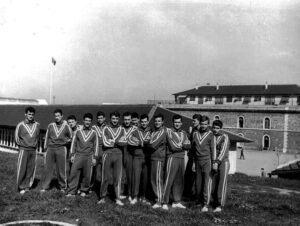 Photo de l'équipe du Bataillon de Joinville à sa création