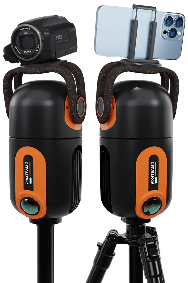 Caméra PIX4 Team, spécialisée dans le sport